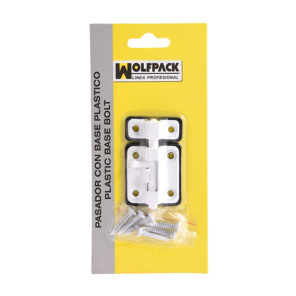 Pasador Wolfpack Base Plástisco, 35mm Blanco al por Mayor | Almacén de Ferretería