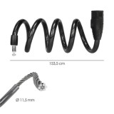Cable Bicicleta Espiral Con Llave Ø 12 mm, x 150 cm, al por Mayor | Almacén de Ferretería