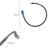 Cable Bicicleta con Llave Plana 18 Mm x 100 Cm al por Mayor | Almacén de Ferretería