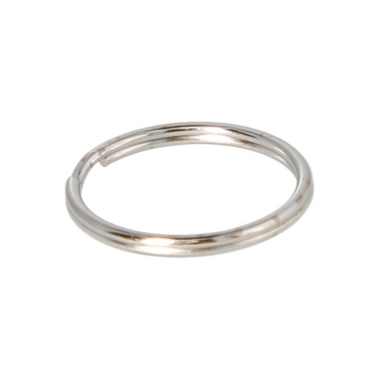Anilla Llavero Niquelada 1,6x21x17 mm, (bolsa  500 unidades) al por Mayor | Almacén de Ferretería