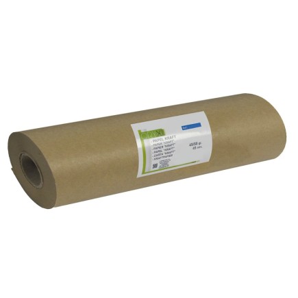 Papel Kraft 45 / 50 Gramos Rollo 30 cm, x 45 Metros