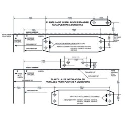 Cierra Puertas Con Retenedor Fuerza 2, Color Blanco (Puertas 70/90 cm,)