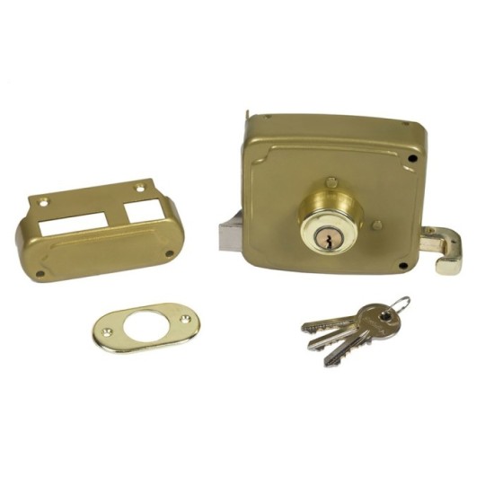 Cerradura S7 / 4125 100HB Izquierda Cilindro 50 mm, Sobreponer al por Mayor | Almacén de Ferretería