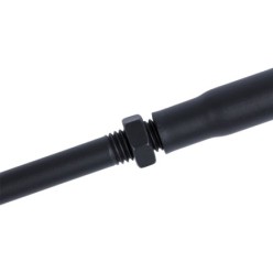 Cierra Puertas Con Retenedor Fuerza 3, Color Negro (Puertas 80/100 cm,)