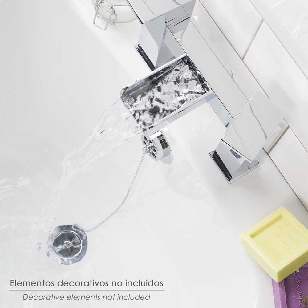 Cadenilla Lavabo 25 cm, (Sin Tapón) al por Mayor | Almacén de Ferretería