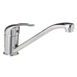 Monomando Fregadero Con Caño Horizontal Con Cartucho Ceramico Ø 40 mm,