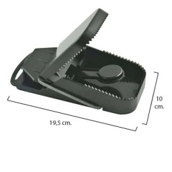 Trampa ratas plastico 19,5 x 10 cm,