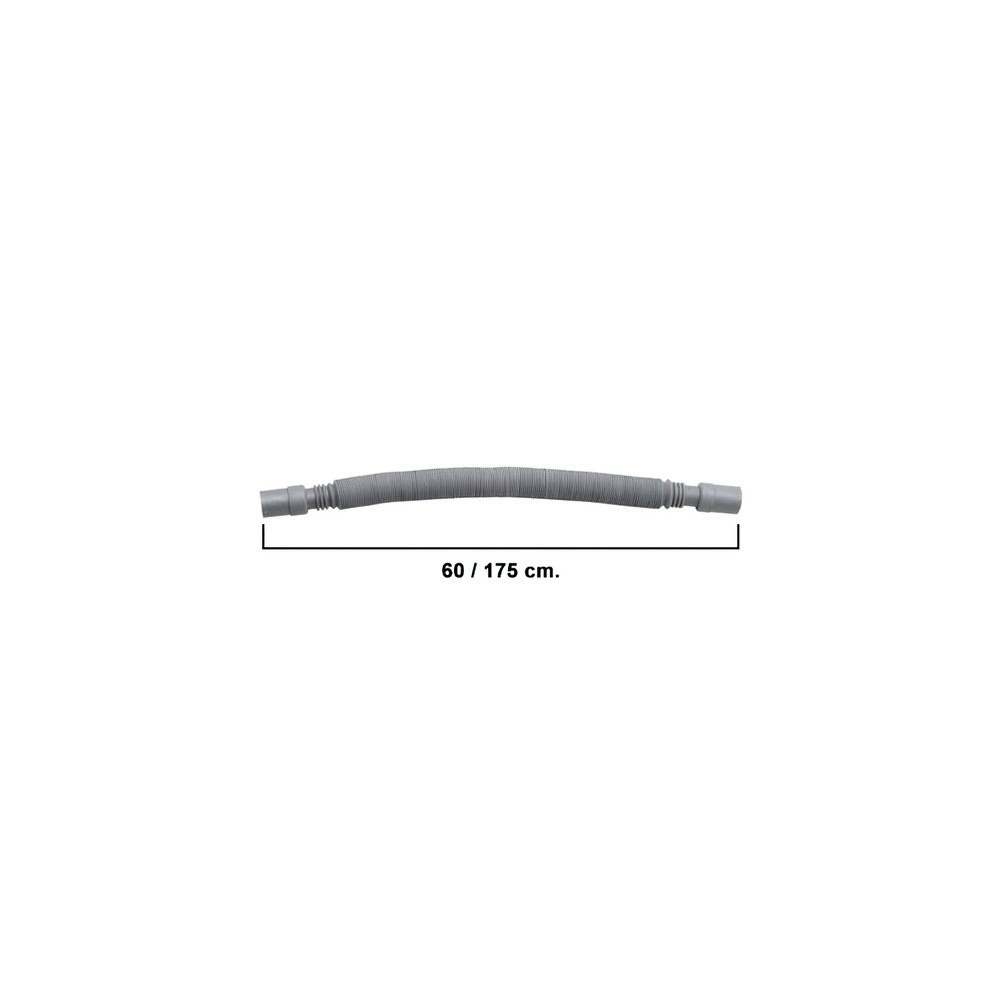 Goma Salida Lavadora  Extensible 0,60 / 1,75 cm, Sin Soporte al por Mayor | Almacén de Ferretería