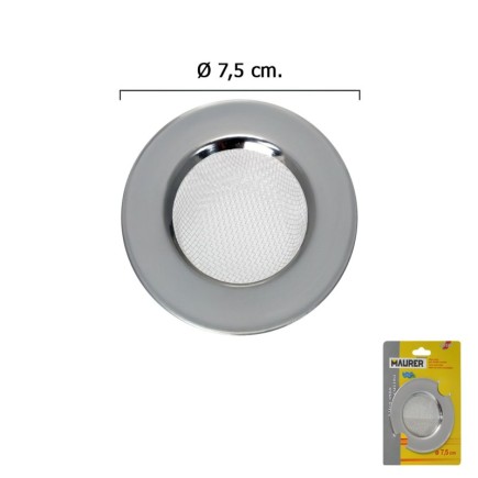 Filtro Cestillo Malla para Lavabo / Fregadero Inoxidable 7,5 cm,