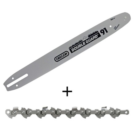 Barra y Cadena Para Motosierra Electrica Papillon 2200 W, / Hoja 40 cm,  (mod, 99012)