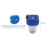 Portacartuchos Filtro Agua    5" Conexion 1" USO DOMÉSTICO al por Mayor | Almacén de Ferretería