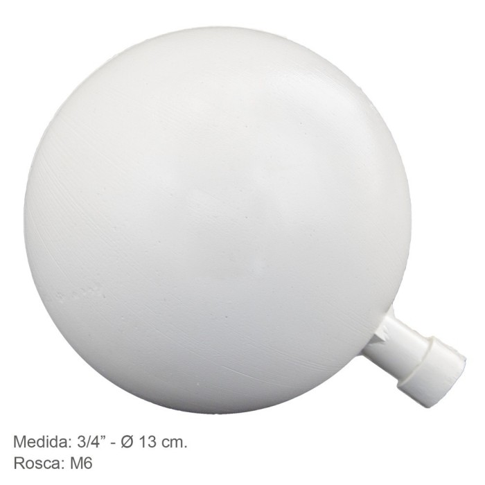 Boya Plastico 3/4" x 13 Ø cm, Rosca M6 al por Mayor | Almacén de Ferretería