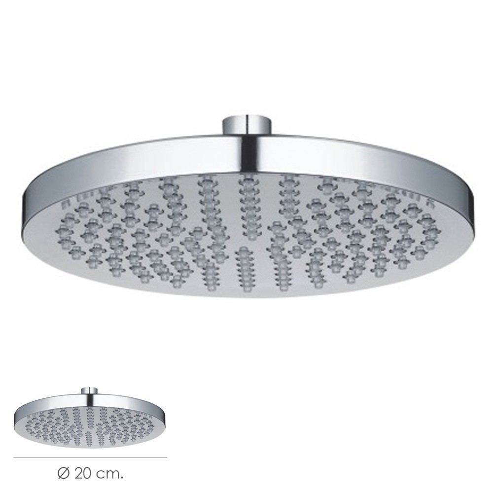 Rociador Ducha Acero Inoxidable Antical Ø 20 cm, al por Mayor | Almacén de Ferretería