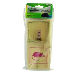 Trampa ratas madera 17,5 x 8 cm,
