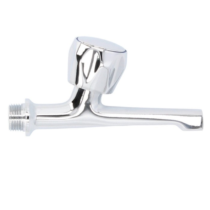 Grifo Fregadero 12 cm- 1/2" Cromo Volante Metal al por Mayor | Almacén de Ferretería