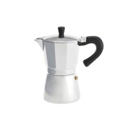 Cafetera Inducción Aluminio 6 Tazas (300 Ml,)