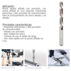 Broca Alpen Hss Pro   1,50 mm,