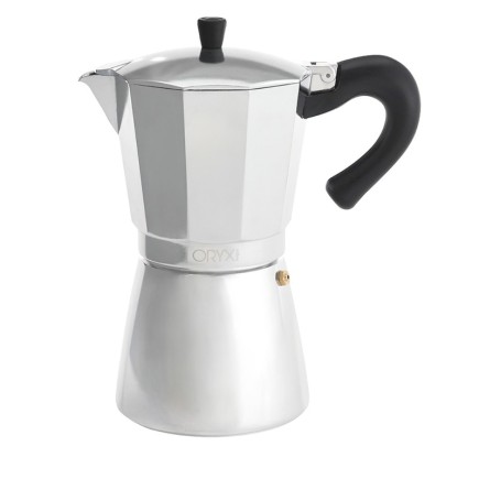 Cafetera Inducción Aluminio  12 Tazas (600 Ml,)