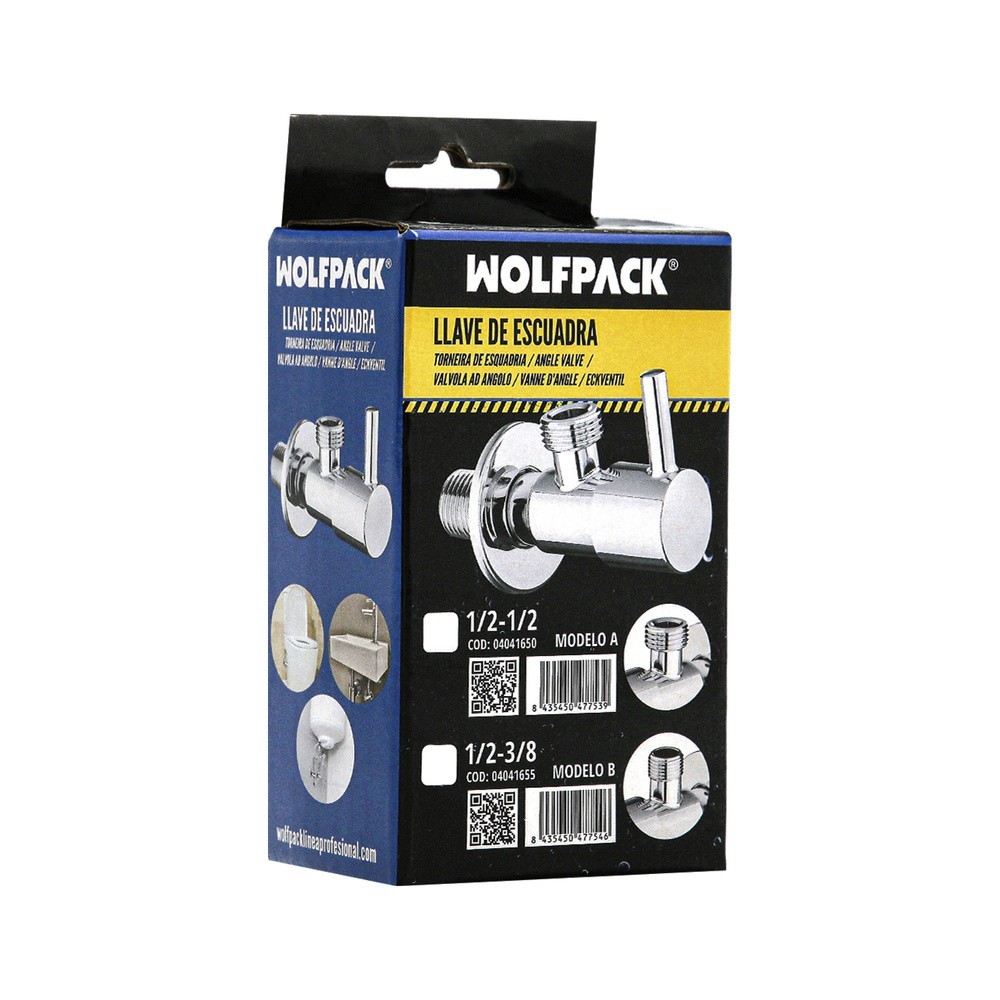 Llave De Escuadra Cerámica 1/2" - 3/8" al por Mayor | Almacén de Ferretería