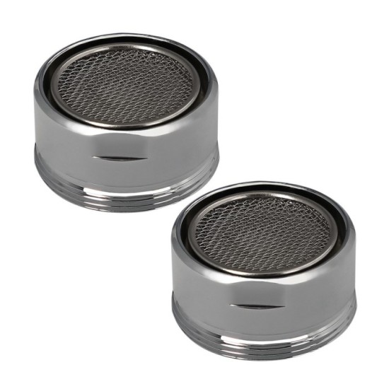 Atomizador Grifos / Monomando M24  (2 piezas) Filtro Aireador Grifo, Economizador de Agua, Difusor Grifo, Aireador Economizador 