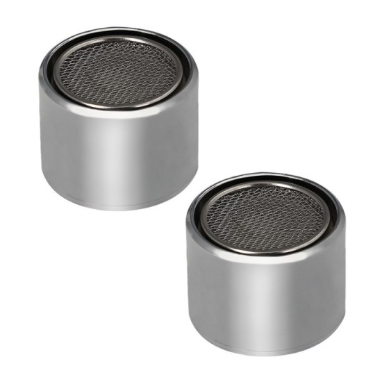 Atomizador Grifos / Monomando F22  (2 piezas) Filtro Aireador Grifo, Economizador de Agua, Difusor Grifo, Aireador Economizador 