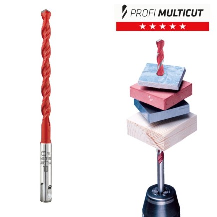 Broca Alpen Multiusos / Universal Sds Plus   6,0x210 mm,