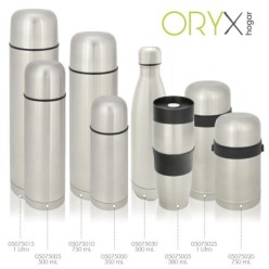 Botella Termica, Capacidad De 500 ML, Libre BPA,  Acero Inoxidable, Antigoteo