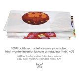 Cortina Ducha Donuts 180x200 cm, Impermeable al por Mayor | Almacén de Ferretería