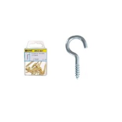 Hembrilla Abierta Zincada 16x30 mm, 22 unidades