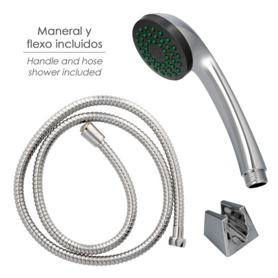 Monomando Ducha "Hamburgo" Grifo Baño, Grifo Encimera, Grifo Cocina, Grifo Mezclador, Cartucho Ceramico Ø 35 mm, al por Mayor | 