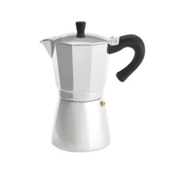 Cafetera Inducción Aluminio 9 Tazas (450 Ml,)