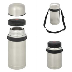 Termo Solidos y Liquidos Acero Inoxidable Antigoteo 750 Ml,