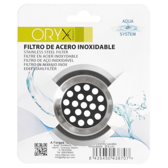 Filtro Cestillo Para Lavabo / Fregadero Inoxidable 6 cm, al por Mayor | Almacén de Ferretería