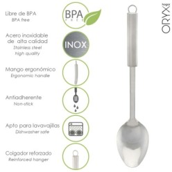 Cuchara Servir Cocina Acero Inoxidable 7 x 30,5 (Alt,) cm,