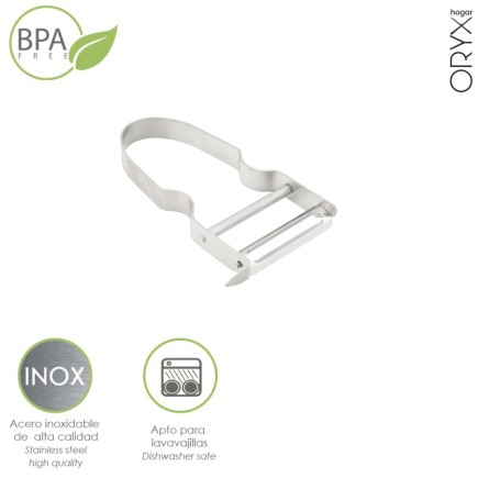Pelapatatas Acero Inox 5 x 10,6 (Alt,) cm,