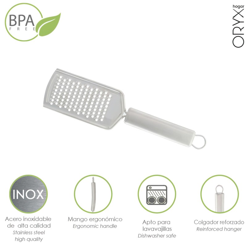 Rallador Acero Inoxidable 6 x 23 (Alt,) cm,