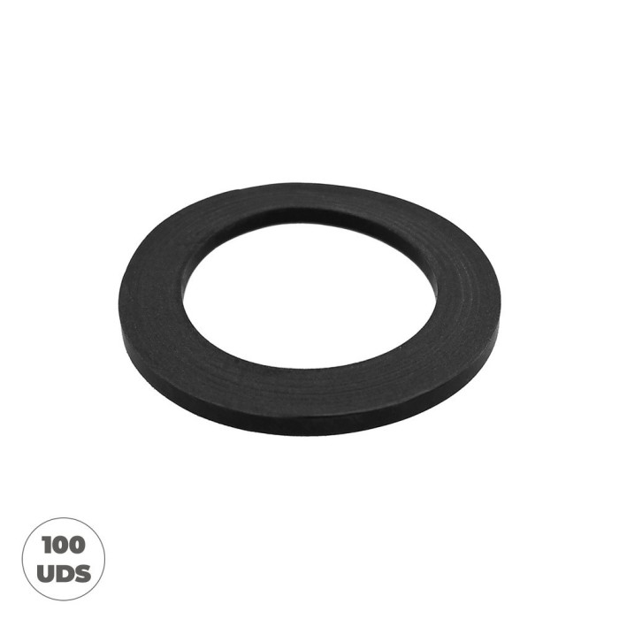 Junta Plana Ancha 1 1/2" 30 x 44,5 x 2,5 Mm Bolsa 100 Unidades al por Mayor | Almacén de Ferretería