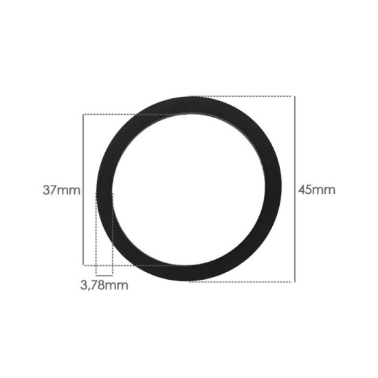 Junta Plana Estrecha 1 1/2" 37 x 44,5 x 2,5 Mm Bolsa 100 Unidades al por Mayor | Almacén de Ferretería
