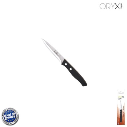 Cuchillo Aspen Patatero Hoja Acero Inoxidable 10 cm, Negro