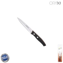 Cuchillo Aspen Cocina Hoja Acero Inoxidable 12 cm, Negro