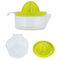 Exprimidor Zumo Manual Frutas Con Jarra Plástico Ø 12 x 11 cm,