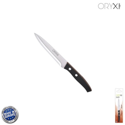 Cuchillo Aspen Verduras Hoja Acero Inoxidable 15 cm, Negro