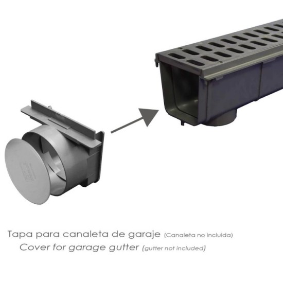 Tapa Para Canaleta Garaje Con Salida Ø 110 mm, al por Mayor | Almacén de Ferretería