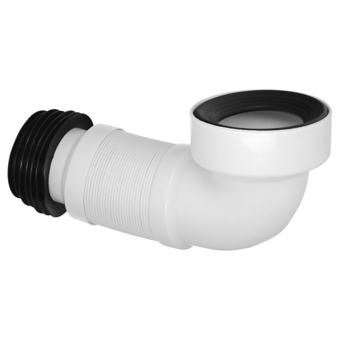 Manguito Inodoro Extensible T-138  Acodado al por Mayor | Almacén de Ferretería