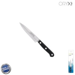 Cuchillo Grenoble Patatero Puntilla Hoja Acero Inoxidable 11 cm, Negro