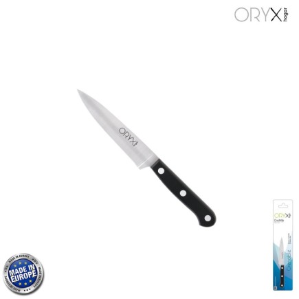 Cuchillo Grenoble Patatero Puntilla Hoja Acero Inoxidable 11 cm, Negro