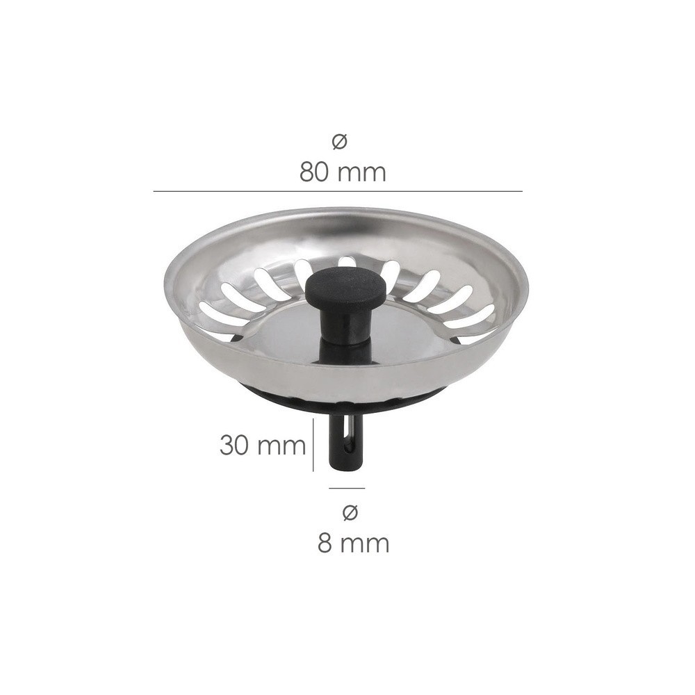 Tapon Valvula Cesta Para Fregadero, Inoxidable T-93bp-115 1 1/2 al por Mayor | Almacén de Ferretería