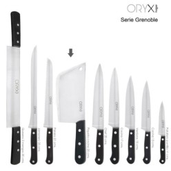 Piqueta Grenoble Hoja Acero Inoxidable 20 cm, Negro