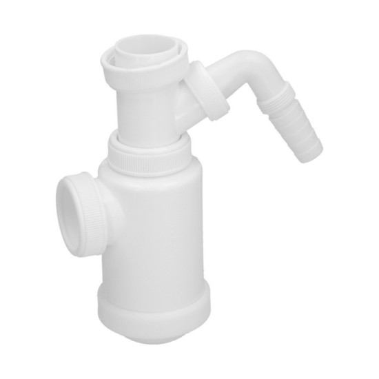 Sifon Botella Extensible T-4-T  1  1/2 Toma Lavadora al por Mayor | Almacén de Ferretería