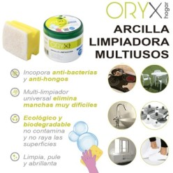Arcilla Limpiadora Multiusos Tarro 500 gramos,